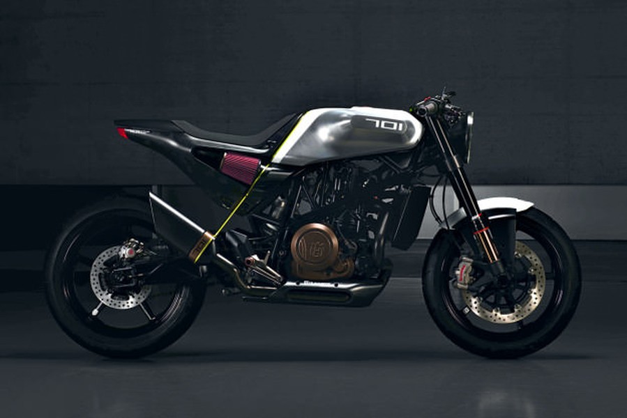 Husqvarna Vitpilen 701 Concept xuất hiện tại triển lãm EICMA 2015 là một mẫu cafe racer có dung tích 125cc, được phát triển dựa trên nền tảng mẫu 701 Enduro và 701 Supermoto. Mẫu xe này dự kiến sẽ được phát hành bản thương mại vào năm 2017.